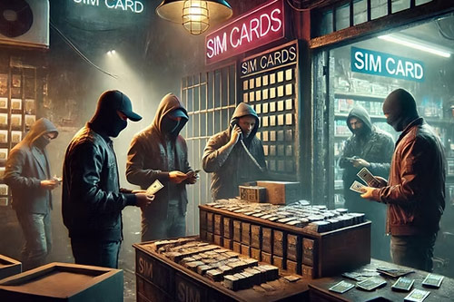 The secret world of SIM card agents: a breeding ground for crime?